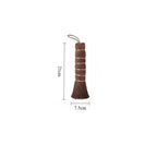 Size guide for the palm fiber pot brush, 21 cm long and 7.5 cm wide, Serein Home